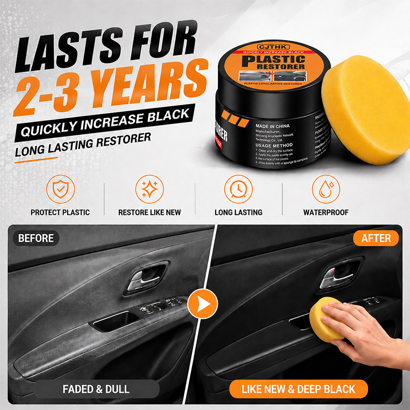 Car Plastic Restorer Back To B - Leather Cleaner Interior recension och pris