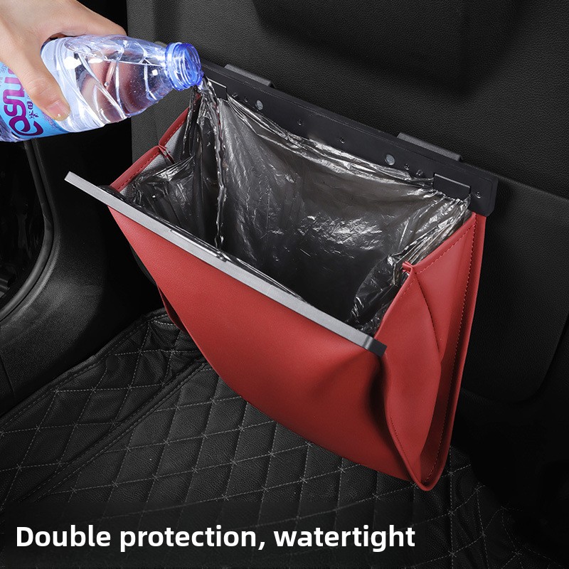 1pcs Car Leather Garbage Bags, - Leather Cleaner Interior recension och pris