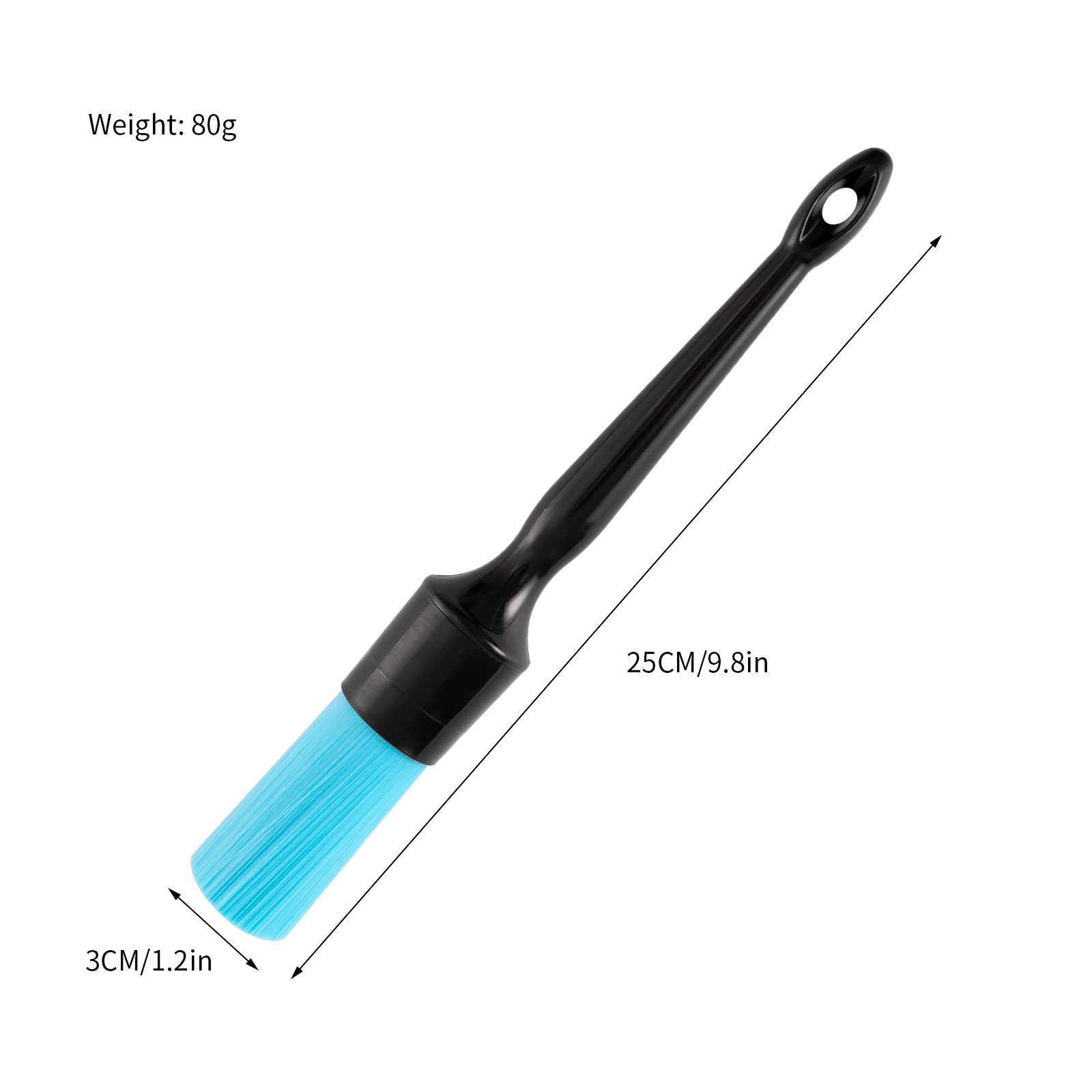 Car Detailing Brush with Soft  - Dirt Brush Interior recension och pris