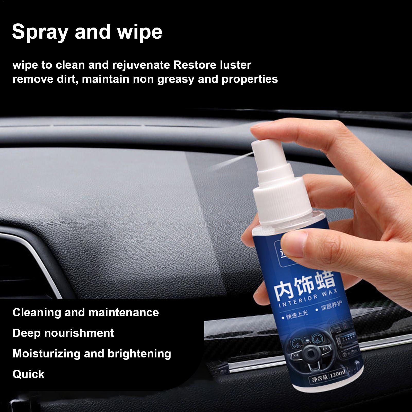 Car Cleaner 120ml Protectant W - Leather Cleaner Interior recension och pris