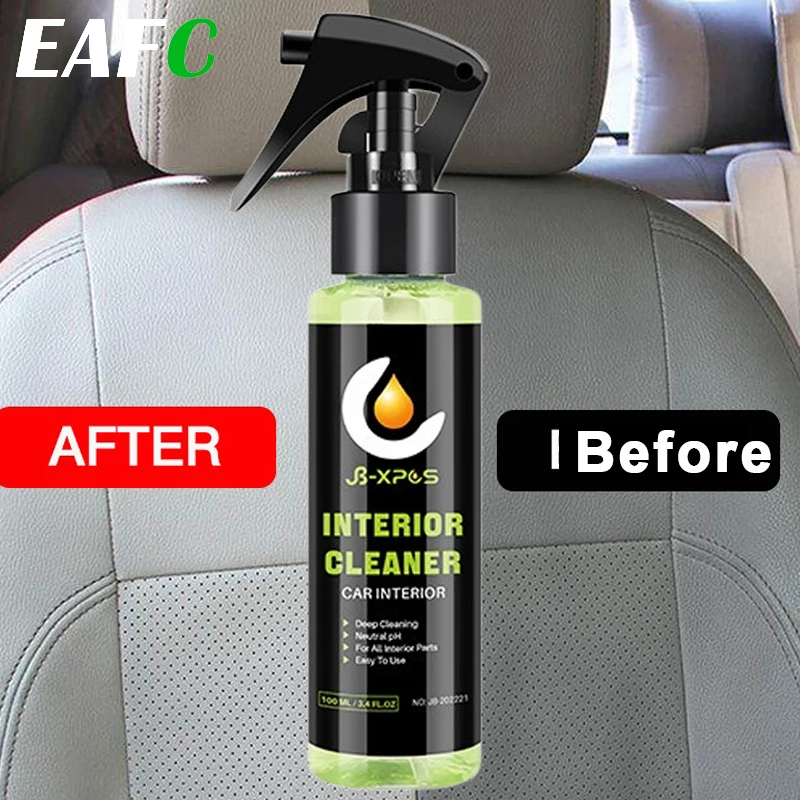 EAFC 50ML /100ML Car Foam Clea - Leather Cleaner Interior recension och pris